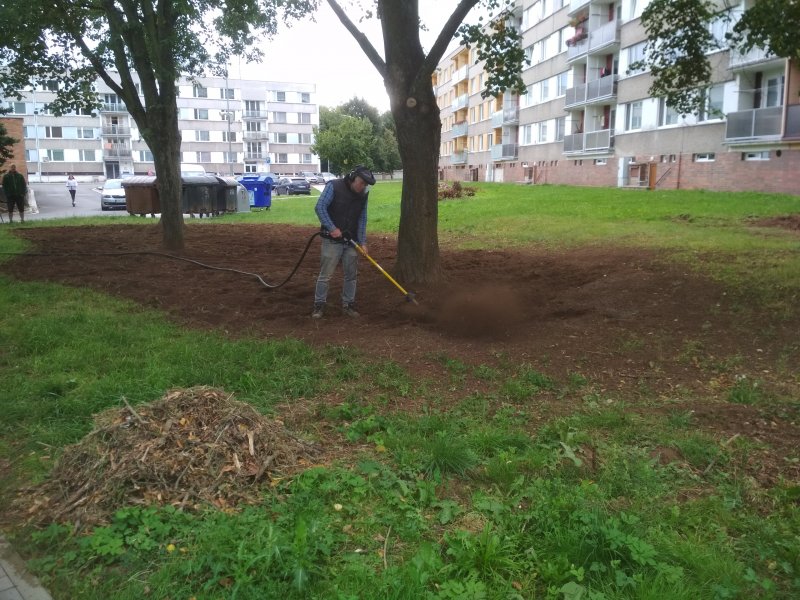 „Revitalizace zeleně 3. a 4. etapa - sídliště v Hostinném“